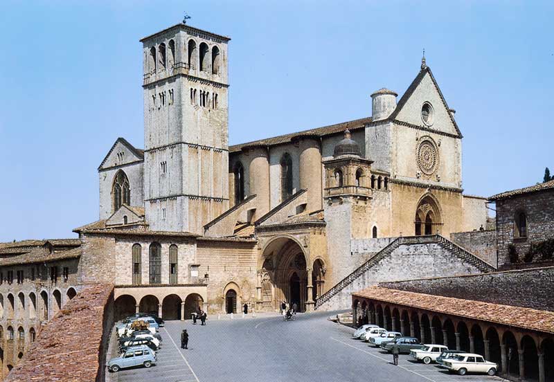 Vers la Basilica di San Francesco