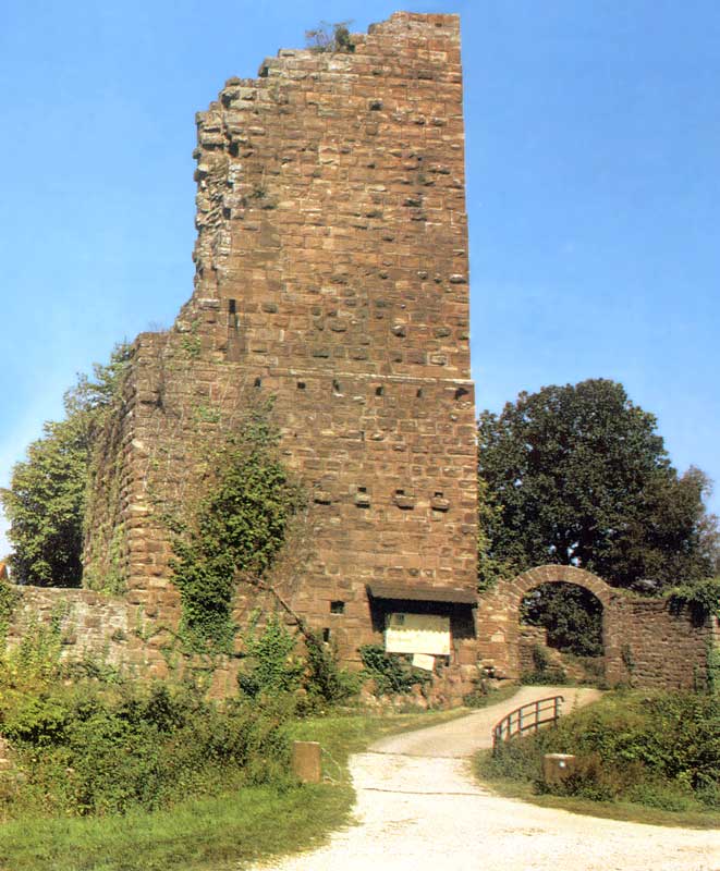 Ruine du château de Lutzelbourg