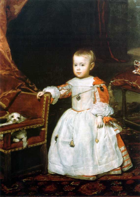L'Infant Philip Prosper (1659) par Velasquez