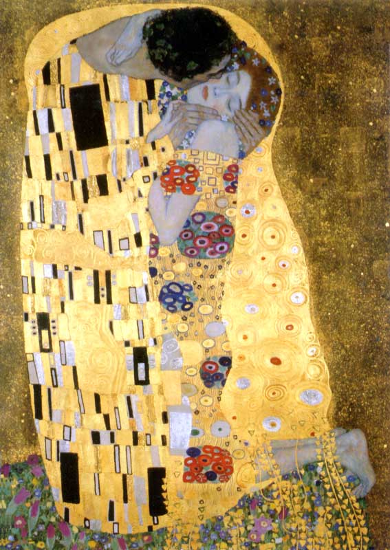Le Baiser, par Gustav Klimt (1908)