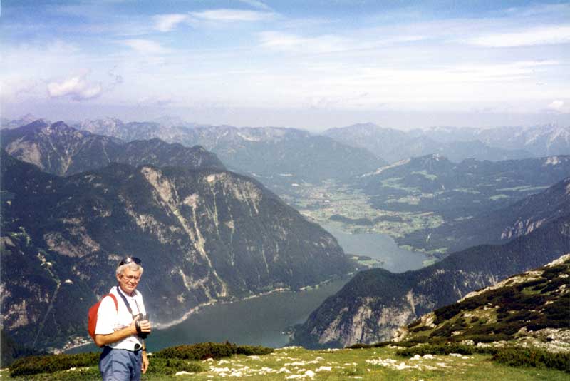 Jean-Paul près de la Pionerkreuze
