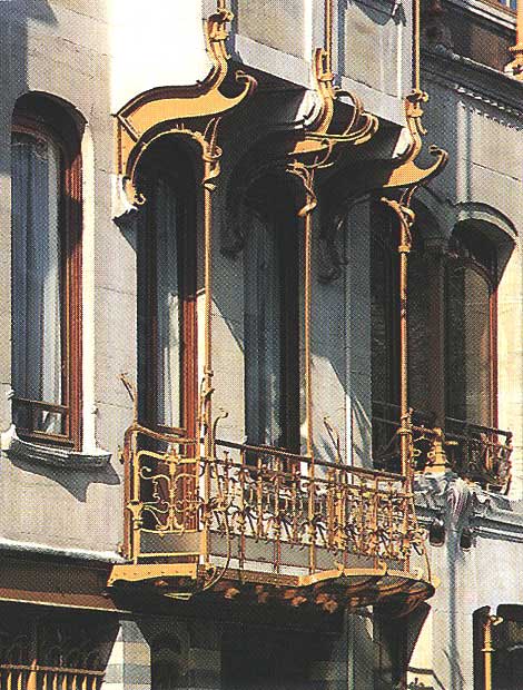 Balcon de la maison Horta
