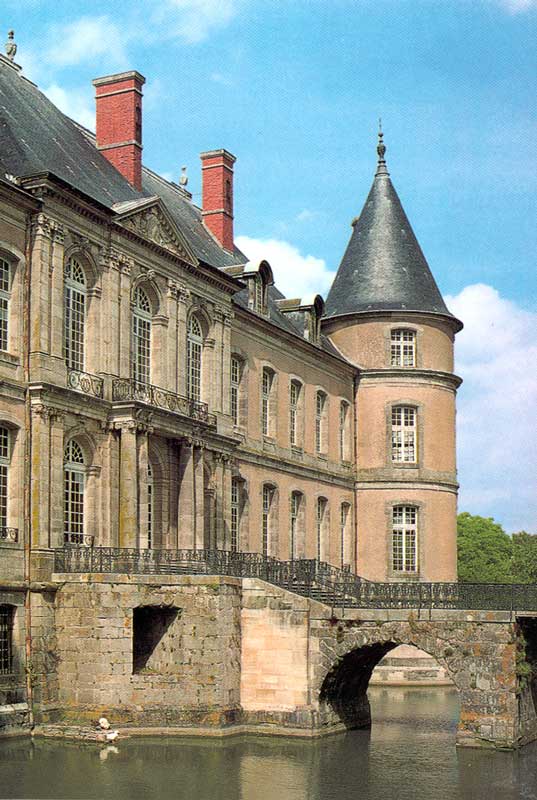 Entrée du château d'Haroué