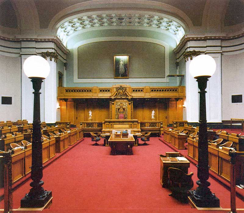 Palais legislatif de Regina : la Chambre des députés