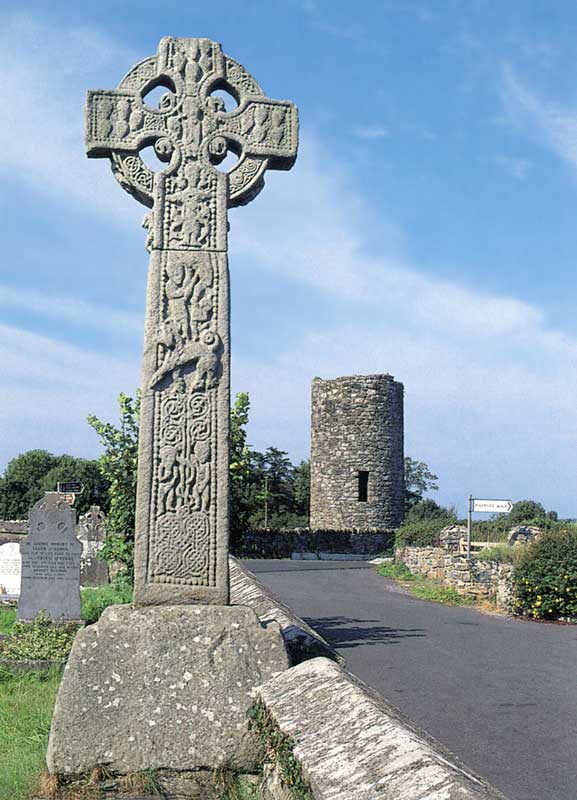 Drumcliff (près Sligo) : High Cross (IXème)