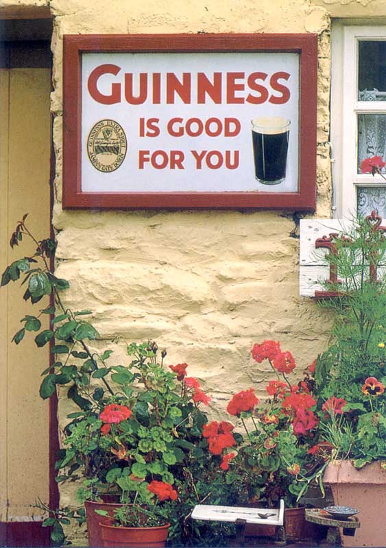 Guinness is good for you...