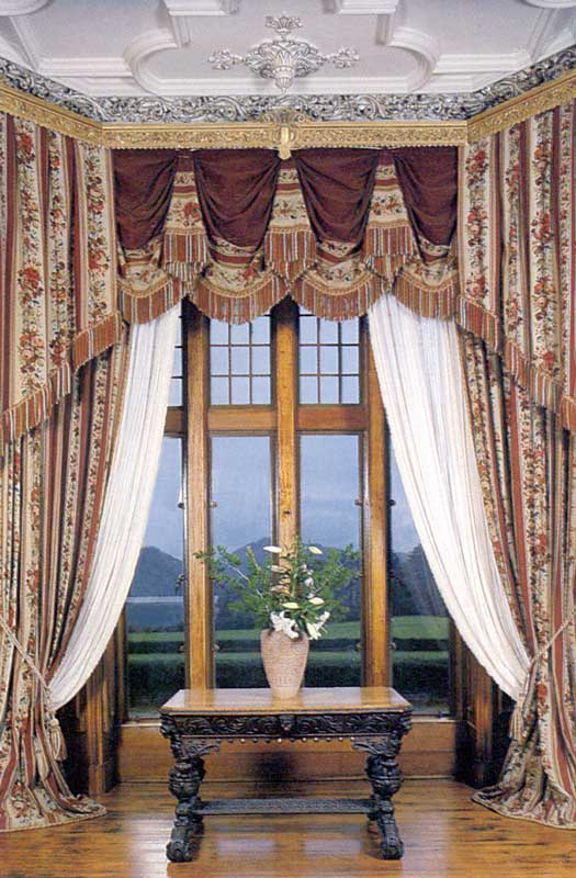 Muckross House : fenêtre de la salle à manger