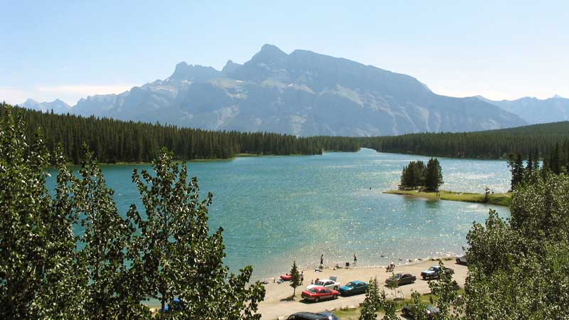 parc-national-de-Banff-lac-Minewanka