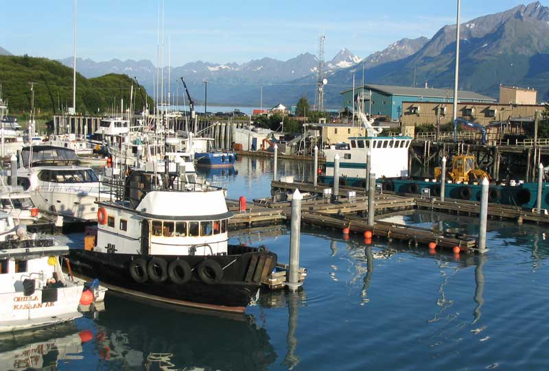 Retour
          au port de Valdez
