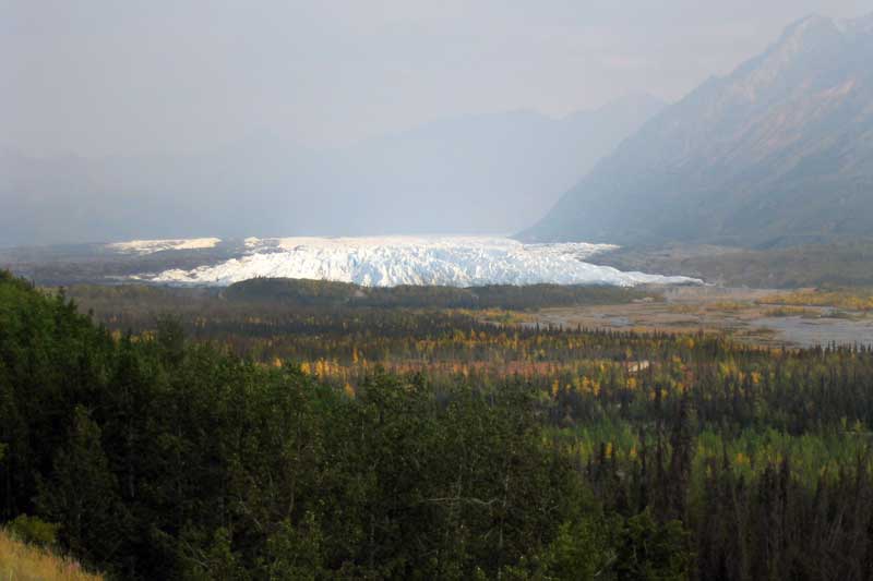 Matanuska Glacier depuis Glenn Hwy