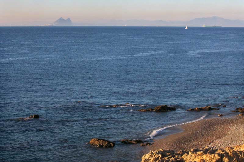 Depuis Ceuta, Gibraltar et la côte espagnole