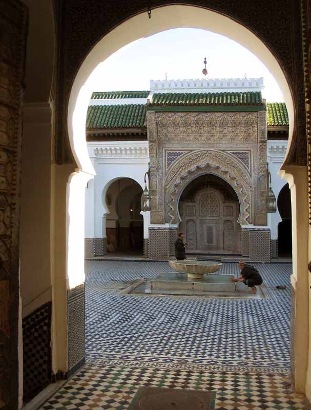 Cour de mosquée