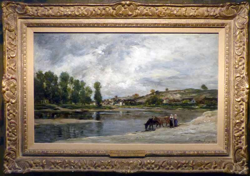 Sur la Loire, par Charles-François Daubigny (1874)