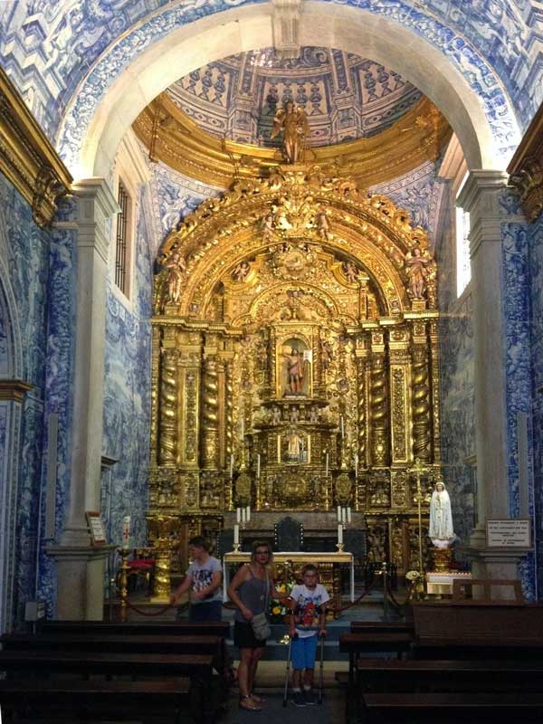Sao
                    Lourenço : l'autel