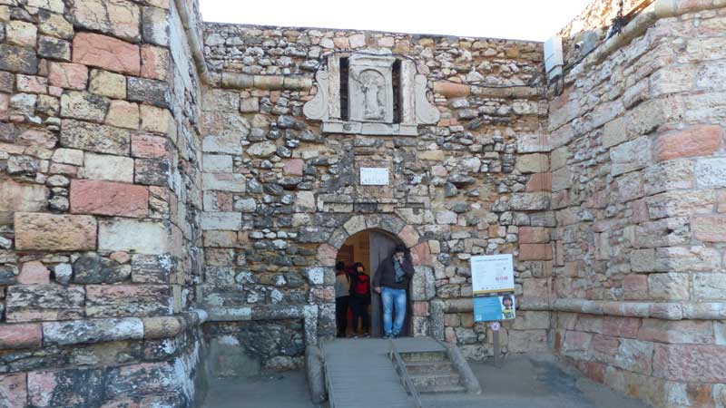 Nazare : portedu Forte-Sao-Miguel-Arcanjo