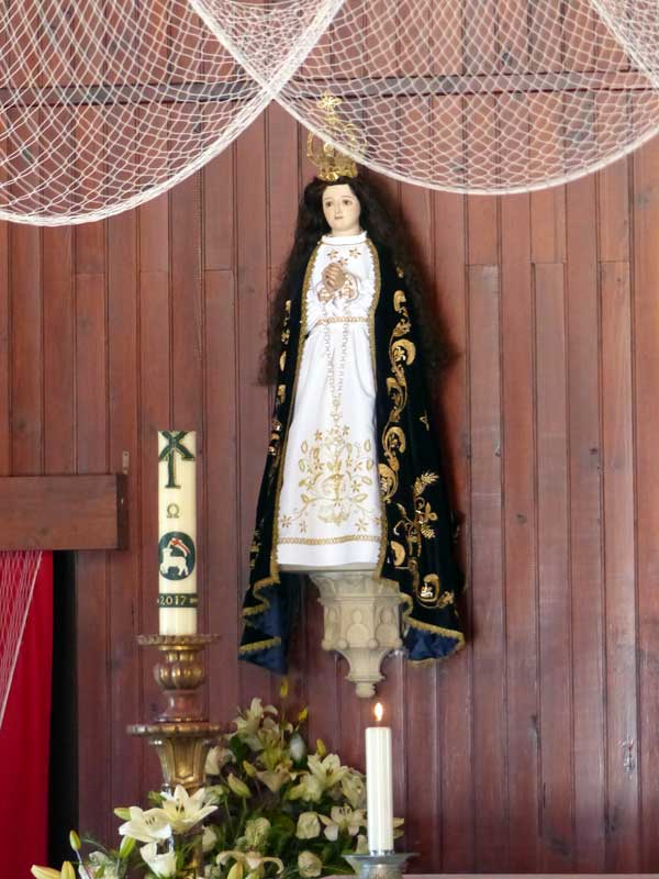 Praia de Mira : Vierge de la chapelle des
                  pêcheurs