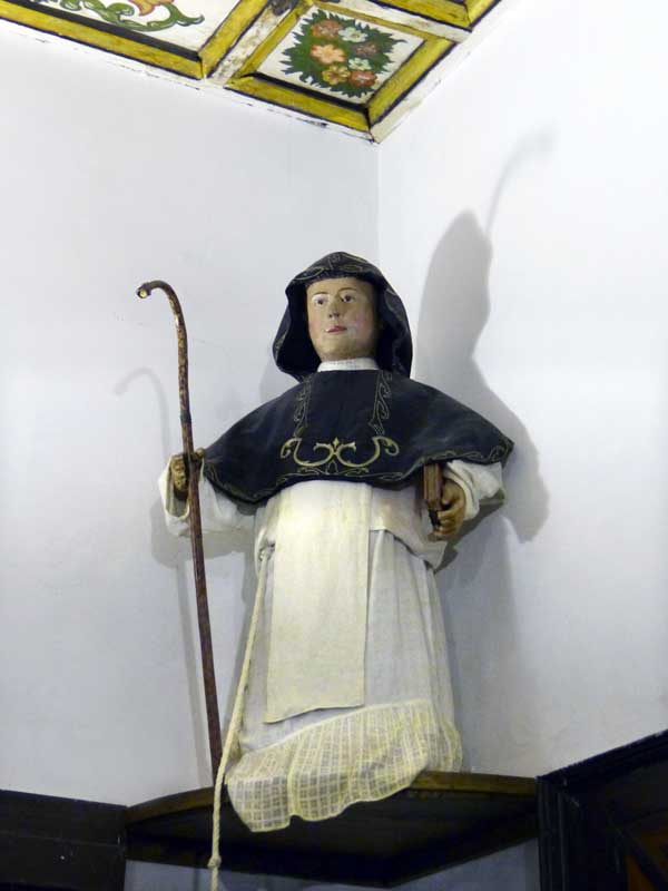 Statue du Saint Gonçalo dans la sacristie
