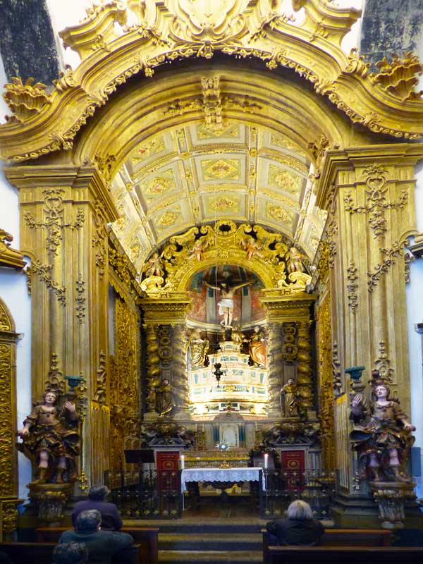 Dans la capela de Sao Domingos