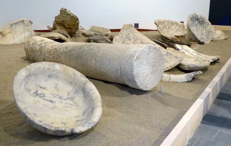 Musee-archeologique de Capo Colonna : épave
                  "Orsi" de Sciffo-début-IIIe s.-av. J-C