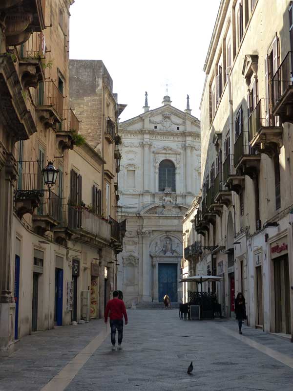 Lecce facade de Sant'Irene
