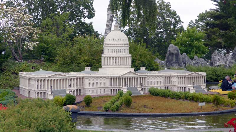 Miniboat : le Capitole (Washington, USA)