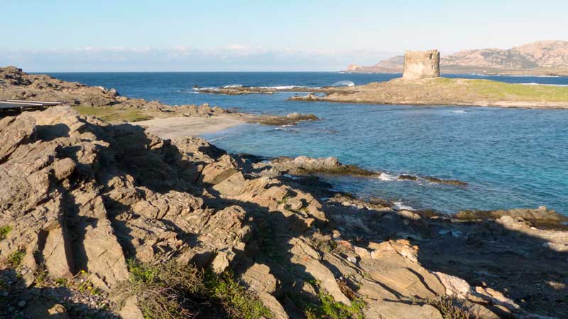 Capo Falcone Isola Piana et tour espagnole XVe