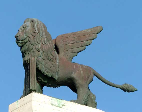 Le lion ailé de San-Marco