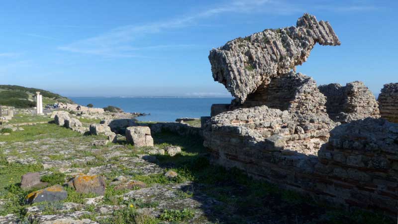 Tharros : vestiges des thermes no.-2