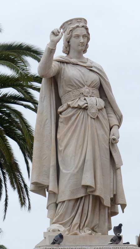 La reine Eleonora d'Arborea