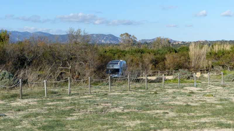 Marina di Orosei : Exsis derriere la dune