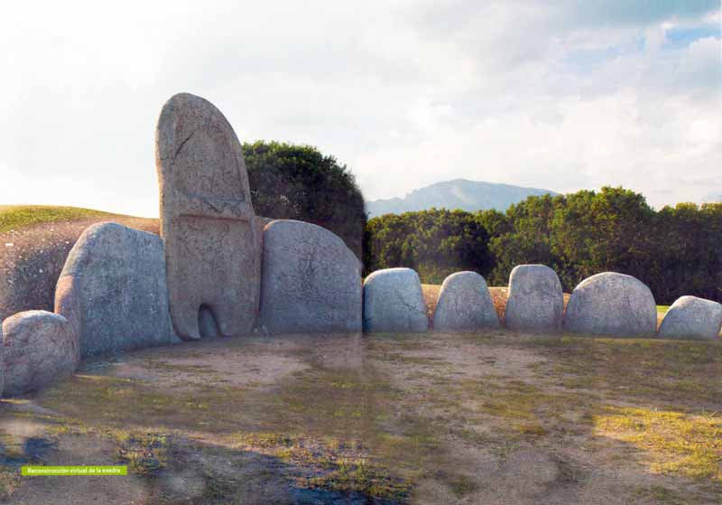 Reconstruction virtuelle de l'exèdre