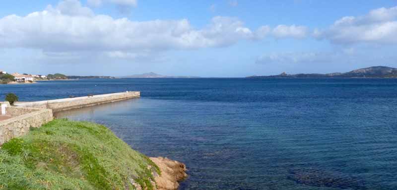 Ouverture vers la mer et les îles de la Maddalena