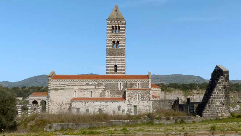 Santissima Trinita di Saccargia : l'abbatiale