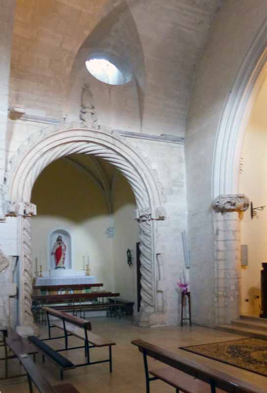 Sedini : chiesa San-Andrea chapelle gothique
              aragonaise début XVIème