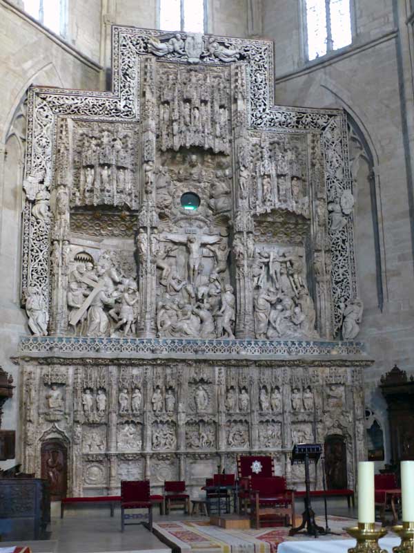 Grand-retable-de-la-cathedrale de Huesca