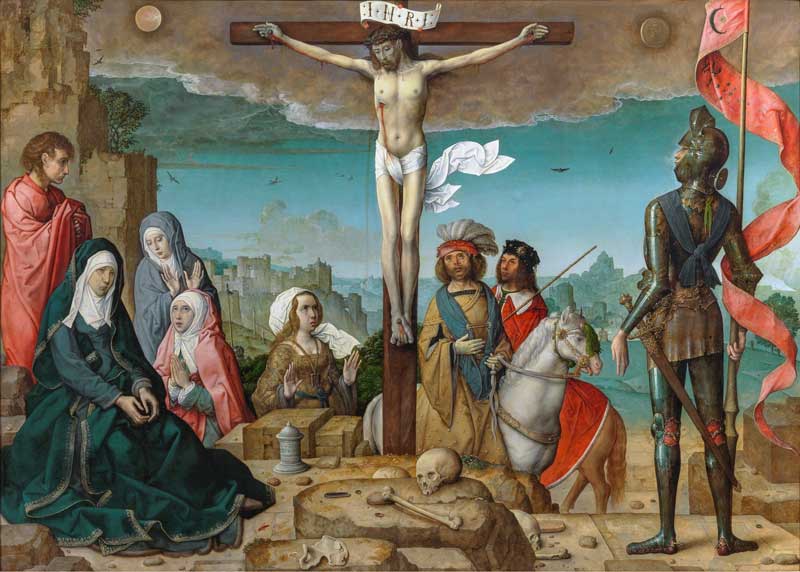 Crucifixion, par Jean de Flandes (1509-1519)