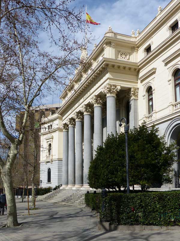 Madrid : l'Ancienne Bourse