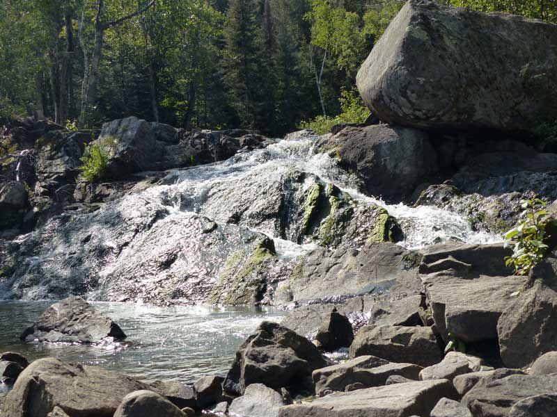 Cascade de Baie-des-Rochers