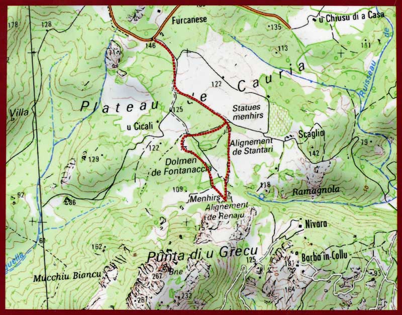 Cauri-promenade-megalithique-carte