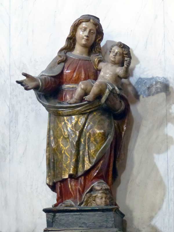 Vierge dans la cathédrale de Bastia