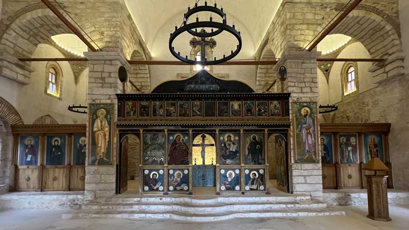 Ionostase de l'église de la Transfiguration du
              Sauveur