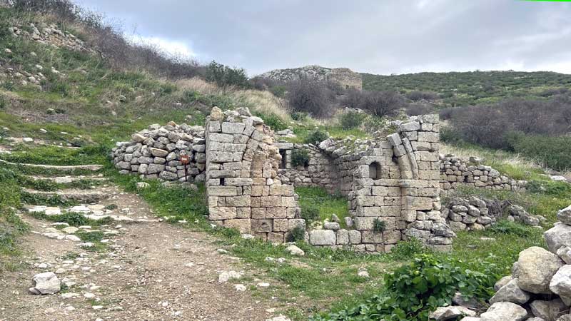 Ruines d,Une fontaine ottomane