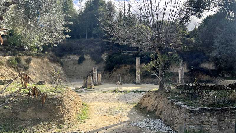 Apodyterion du stade de Némea