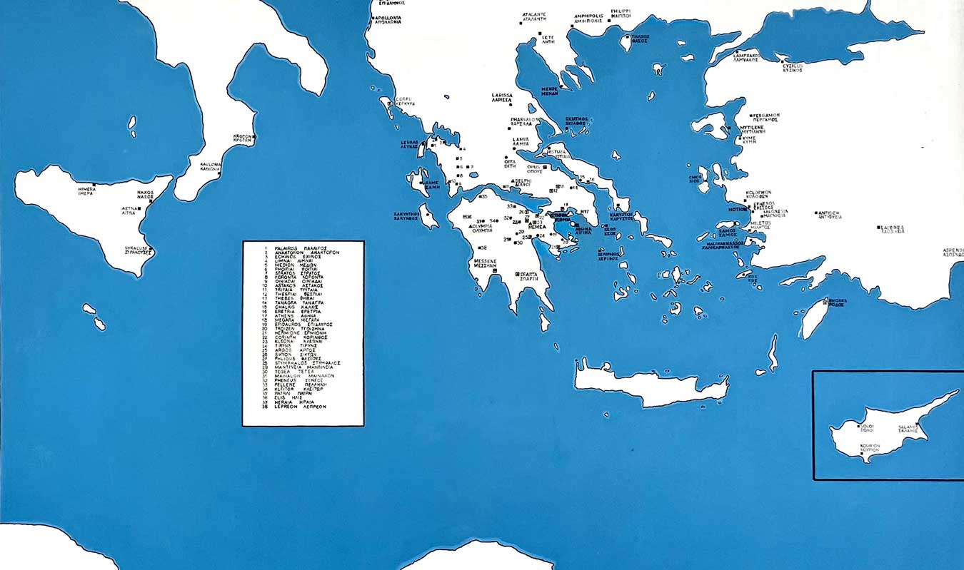 Le monde des anciens Grecs
