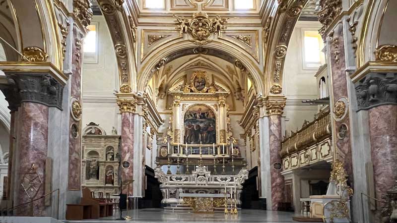 Choeur de la cathédrale de Matera