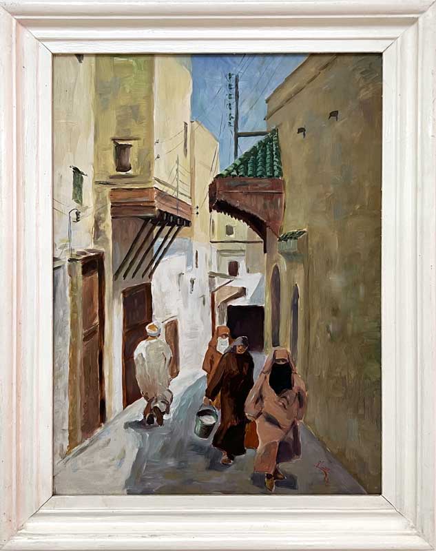 Fes-Rue-de-la-medina-1982