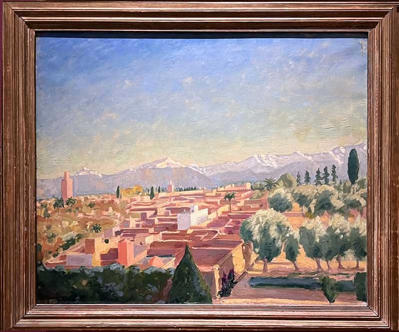 Marrakech-par-Winston-Churchill-1936