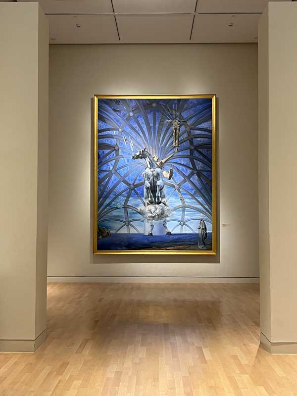 Galerie Beaverbrook : Santiago El Grande par
                  Salvador Dali (1957)
