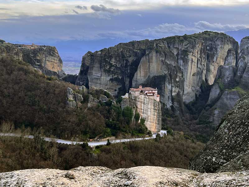 Meteores : monastere-de-Roussianou