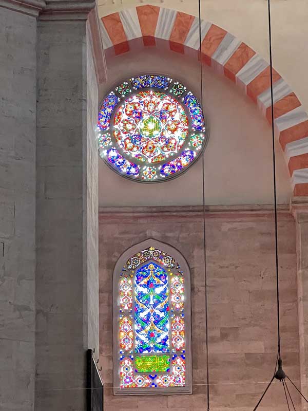 Suleymaniye-Camii-vitraux.